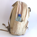 Hanf Rucksack Seitenansicht