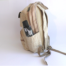 Hanf Rucksack Seitenansicht