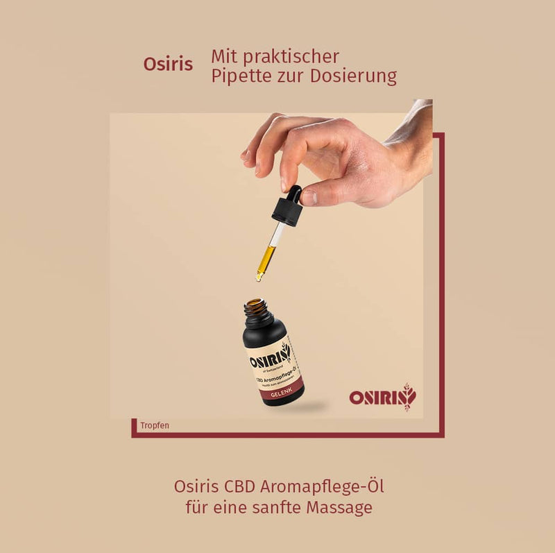 Osiris CBD Menstruationsöl mit Pipette